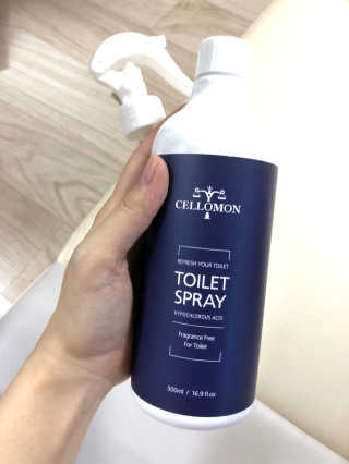 셀로몬 토일렛 스프레이 500ml — 4점을 준 리뷰어가 2018년 5월 올린 사용 사진