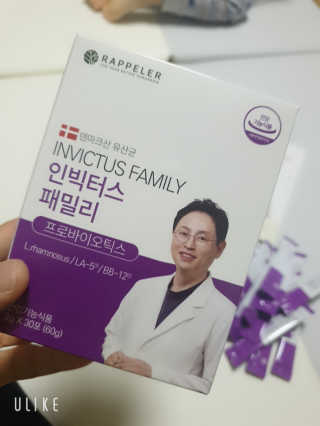 라플레 유해균을 이겨 튼튼한 장으로,  인빅터스 패밀리 — 5점을 준 리뷰어가 2019년 4월 올린 사용 사진
