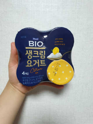 [매일 바이오] 생크림요거트 플레인 12개 + 유자 12개 — 5점을 준 리뷰어가 2019년 7월 올린 사용 사진
