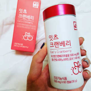 네츄럴굿띵스 잇츠 크랜베리 1병 30일분 — 5점을 준 리뷰어가 2019년 11월 올린 사용 사진