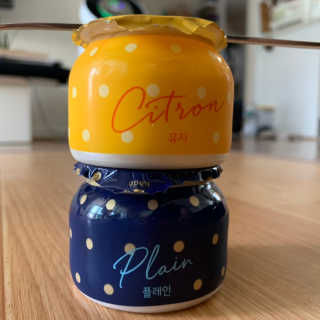 [매일 바이오] 생크림요거트 플레인 12개 + 유자 12개 — 5점을 준 리뷰어가 2019년 6월 올린 사용 사진