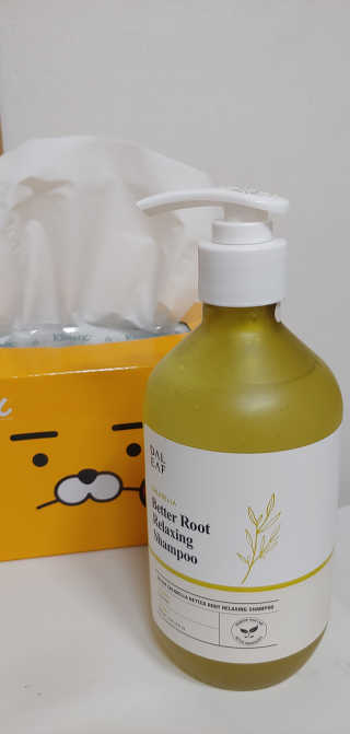 달리프 클로렐라 베러 루트 릴렉싱 샴푸 500ml — 5점을 준 리뷰어가 2020년 2월 올린 사용 사진