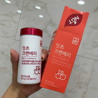 네츄럴굿띵스 잇츠 크랜베리 1병 30일분 — 4점을 준 리뷰어가 2019년 11월 올린 사용 사진