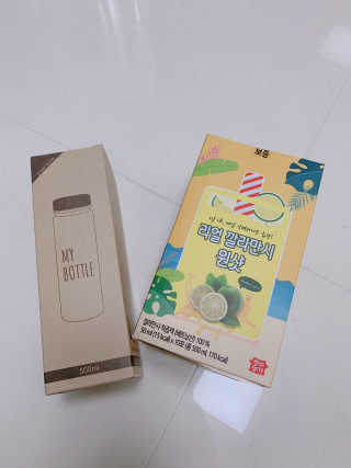 장수농가 리얼깔라만시 원샷 50ml 10팩+보틀 — 5점을 준 리뷰어가 2019년 5월 올린 사용 사진