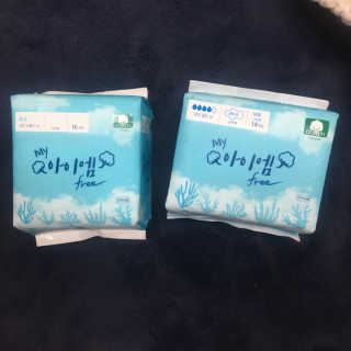 보타메디 마이아이엠 생리대 — 4점을 준 리뷰어가 2018년 11월 올린 사용 사진