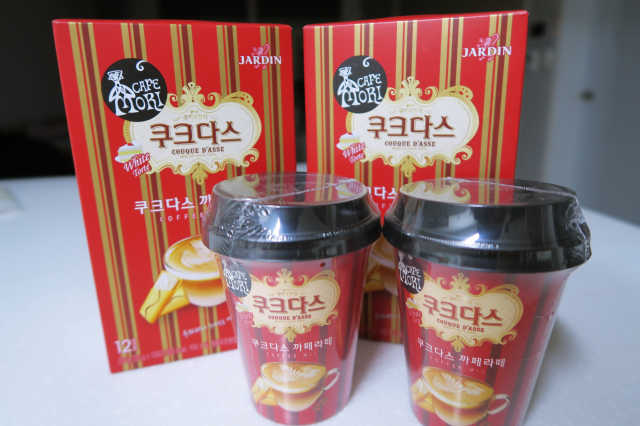 쟈뎅 까페모리 쿠크다스 까페라떼 리뷰 사진