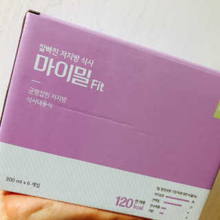 낫띵베럴 잘빠진 저지방 식사 마이밀Fit 말차 6팩 — 3.5점을 준 리뷰어가 2019년 7월 올린 사용 사진