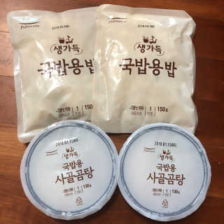 [풀무원] 사골곰탕국밥 황태해장국밥 — 4.67점을 준 리뷰어가 2018년 6월 올린 사용 사진