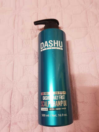 다슈코리아 다슈 데일리 패스트 한방 두피 샴푸 500ml — 4.5점을 준 리뷰어가 2018년 3월 올린 사용 사진