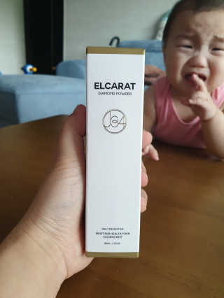 J34 elcarat 엘캐럿 다이아 미스트 80ml — 3점을 준 리뷰어가 2019년 7월 올린 사용 사진