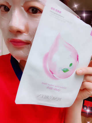 페네그린 모이스처라이징 셀렉트 마스크 4종 — 4점을 준 리뷰어가 2018년 12월 올린 사용 사진