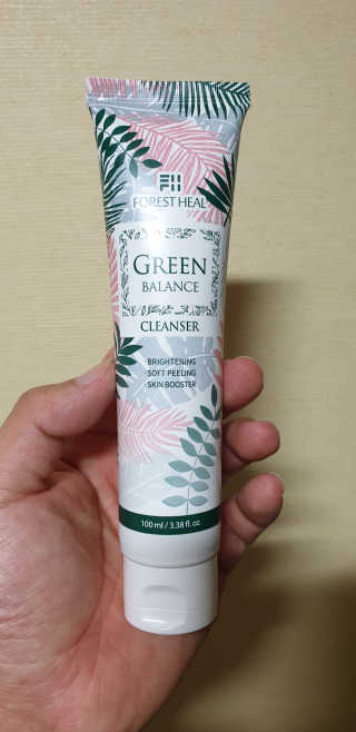 포레스트힐 그린 밸런스 클렌져 100ml + 토끼 헤어밴드 — 4.5점을 준 리뷰어가 2020년 1월 올린 사용 사진
