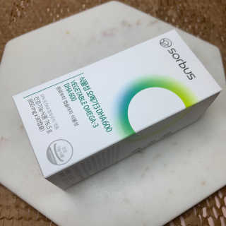 소버스 식물성 오메가3 DHA 600 — 5점을 준 리뷰어가 2020년 3월 올린 사용 사진