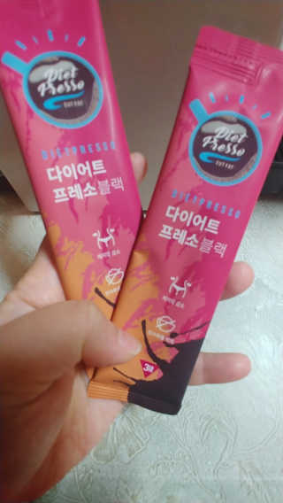 프리미엄 다이어트커피,  쓰리케어 다이어트프레소 — 4점을 준 리뷰어가 2019년 2월 올린 사용 사진