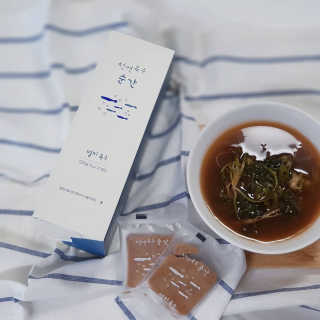 천연육수 순간 — 5점을 준 리뷰어가 2020년 2월 올린 사용 사진