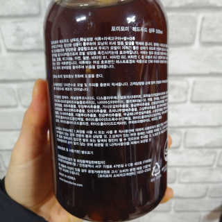 포미포미 레드푸드 스칼프 탈모 샴푸 + 트리트먼트 SET — 4점을 준 리뷰어가 2020년 2월 올린 사용 사진