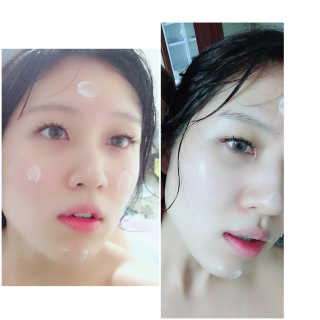 아크웰 아쿠아 클리니티 수분크림 — 3.83점을 준 리뷰어가 2018년 10월 올린 사용 사진
