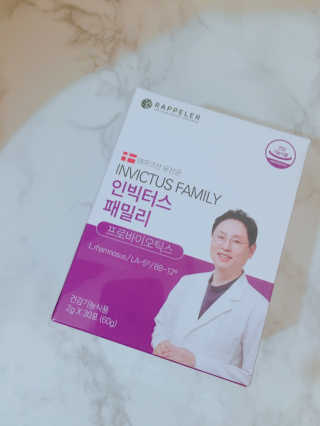 라플레 유해균을 이겨 튼튼한 장으로,  인빅터스 패밀리 — 5점을 준 리뷰어가 2019년 3월 올린 사용 사진