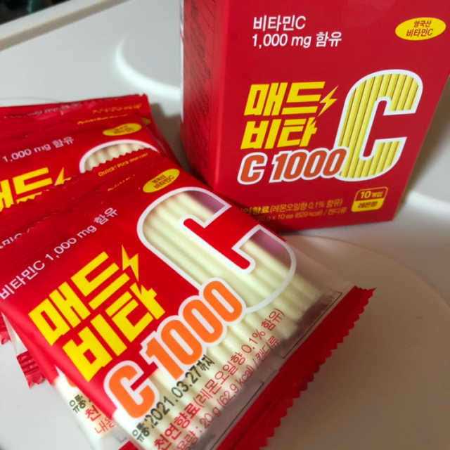 매드비타C 1000 리뷰 사진