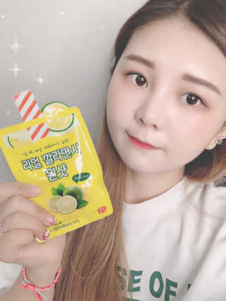 장수농가 리얼깔라만시 원샷 50ml 10팩+보틀 — 5점을 준 리뷰어가 2019년 5월 올린 사용 사진