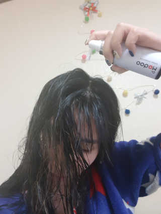 닥터모두 홈스파 스칼프 샴푸 300ml + 헤어토닉 — 4.5점을 준 리뷰어가 2019년 2월 올린 사용 사진