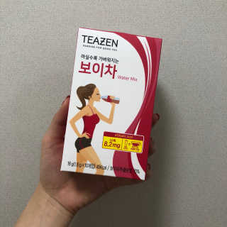 티젠 보이차 + 마이보틀 세트 — 5점을 준 리뷰어가 2018년 6월 올린 사용 사진