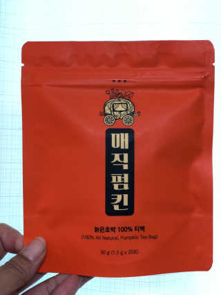 핀더푸드 매직펌킨 호박수 늙은호박 티백 — 5점을 준 리뷰어가 2019년 5월 올린 사용 사진