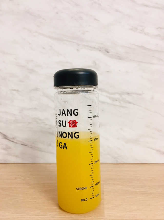 장수농가 리얼깔라만시 원샷 50ml 10팩+보틀 리뷰 사진