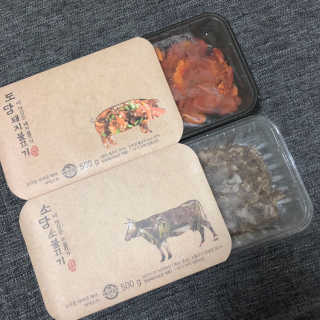 미티스트 더 맛있는 소담 소불고기 + 도담 돼지 불고기 — 5점을 준 리뷰어가 2019년 3월 올린 사용 사진