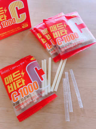 매드비타C 1000 — 4점을 준 리뷰어가 2019년 5월 올린 사용 사진