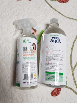베지아쿠아 475ml + 리필 1000ml 1Set — 4.5점을 준 리뷰어가 2019년 8월 올린 사용 사진