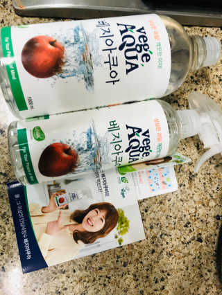 베지아쿠아 475ml + 리필 1000ml 1Set — 5점을 준 리뷰어가 2019년 10월 올린 사용 사진