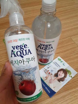 베지아쿠아 475ml + 리필 1000ml 1Set — 5점을 준 리뷰어가 2019년 8월 올린 사용 사진