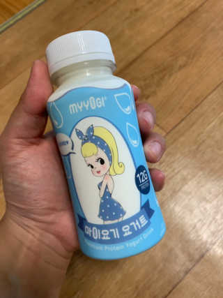 마이요기 요거트 — 4.5점을 준 리뷰어가 2019년 8월 올린 사용 사진