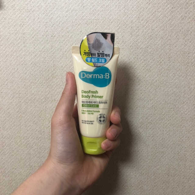 더마비 데오프레쉬 바디 프라이머 리뷰 사진
