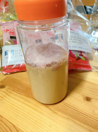 보나쉬슬림 고구마라떼 6pc+보틀 — 4점을 준 리뷰어가 2019년 7월 올린 사용 사진