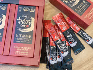 메이준뉴트리 박경호의 홍삼활력스틱 10ml x 30포 — 5점을 준 리뷰어가 2020년 2월 올린 사용 사진