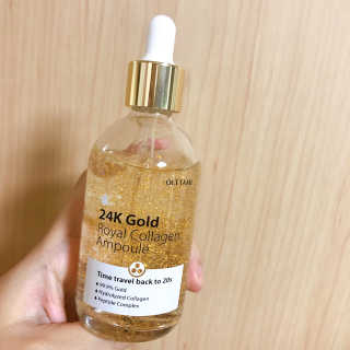 오르템 24K 골드 로얄 콜라겐 앰플 — 4점을 준 리뷰어가 2019년 10월 올린 사용 사진