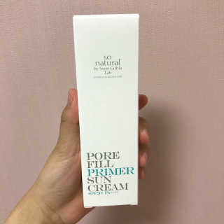 쏘내추럴 포어 필 프라이머 선 크림 — 5점을 준 리뷰어가 2017년 6월 올린 사용 사진