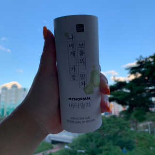 마이노멀 버터말차 - 방탄말차 6개입 — 5점을 준 리뷰어가 2019년 7월 올린 사용 사진