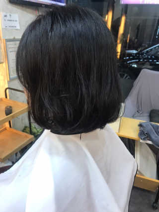 [헤어블리] 정품 시세이도펌 이용권 — 5점을 준 리뷰어가 2019년 4월 올린 사용 사진