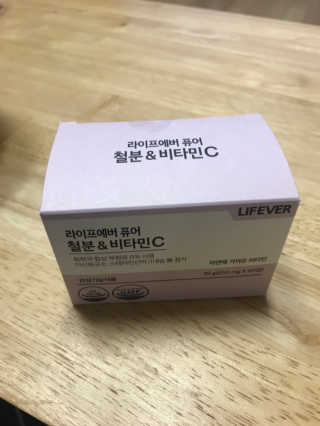 라이프에버 퓨어 — 5점을 준 리뷰어가 2018년 11월 올린 사용 사진