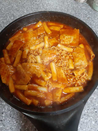 화곡미담 옛날 떡볶이 — 5점을 준 리뷰어가 2020년 2월 올린 사용 사진