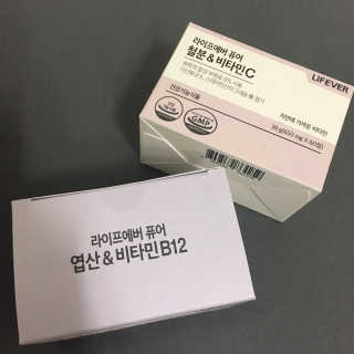 라이프에버퓨어 철분 비타민C — 5점을 준 리뷰어가 2019년 1월 올린 사용 사진