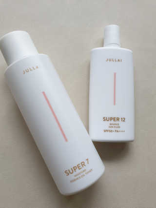 쥴라이Jullai 슈퍼 12 바운스 선 플루이드 SPF50+ PA++++ — 5점을 준 리뷰어가 2019년 7월 올린 사용 사진