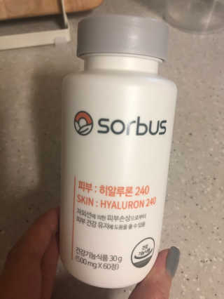 소버스 히알루론산 240 — 4점을 준 리뷰어가 2019년 12월 올린 사용 사진