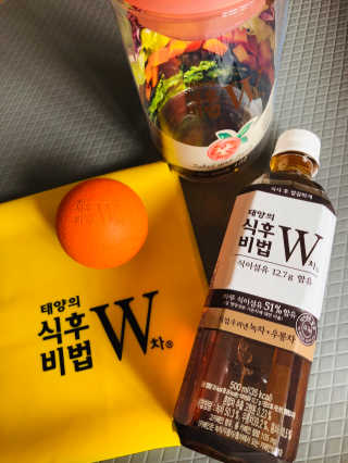 태양의 식후비법 W차 스페셜세트 — 5점을 준 리뷰어가 2019년 6월 올린 사용 사진