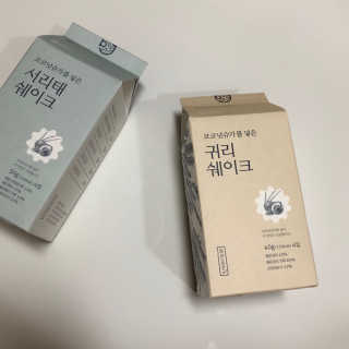 [착한습관]건강한 한끼, 귀리 쉐이크와 서리태 쉐이크 — 5점을 준 리뷰어가 2019년 10월 올린 사용 사진