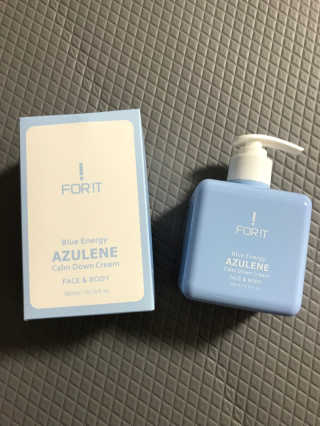 포잇 블루에너지 아줄렌 대용량 수분크림300ml — 5점을 준 리뷰어가 2018년 10월 올린 사용 사진