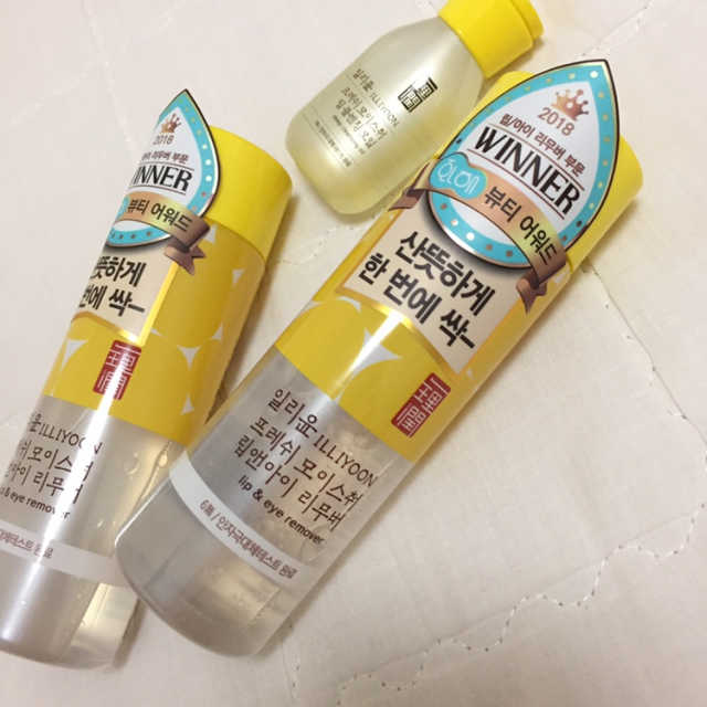 일리윤 프레쉬 모이스춰 립앤아이 리무버 리뷰 사진